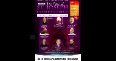 Year of St. Joseph Conference – You can’t miss this conference as we progress in the precise timing of God in this specific time in history!