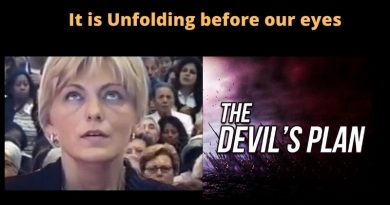 “Satan has tightened his grip on humanity …and has become more aggressive.”  How to protect you and your family. “I will help you to become light.”  It is Unfolding before our eyes