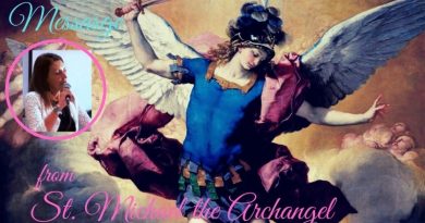 New Message from St. Michael the Archangel to Luz de Maria de Bonilla