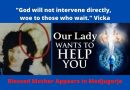 Vicka Warns: “The excuses offered by non-believers are not valid….God will not intervene directly,  woe to those who wait.”
