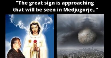 Our Lady Rosa Mystica  to Visionary Eduardo:  “The great sign is approaching that will be seen in Medjugorje”
