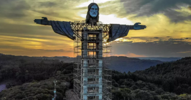 “Christ the Protector” Brazil building new giant Christ statue, taller than Rio’s