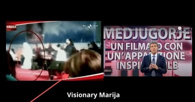 Video from cell phone goes viral –  “Image” of Virgin Mary next to Visionary Marija during prayer meeting