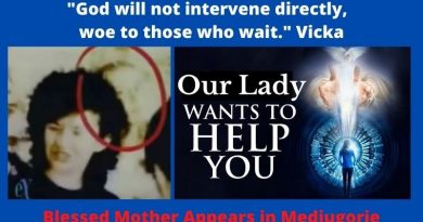 Medjugorje Today  Vicka Warns: “The excuses offered by non-believers are not valid….God will not intervene directly, woe to those who wait.”