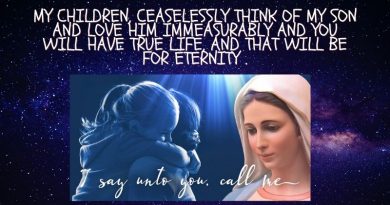 Medjugorje Today May 20, 2021 – In Special Message – Our Lady REVEALS  the secret path to our Eternity with God the Father