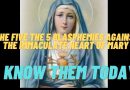 The 5 Blasphemies Against the Immaculate Heart of Mary