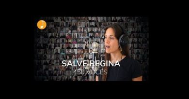 Salve Regina | 450 voices – virtual choir | Catholic Music – 2.2 million view  “DOES ANYONE FEEL THIS PEACE WHEN YOU HEAR THIS??? ANYONE??? It’s indescribable..”