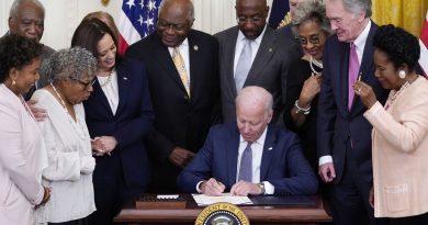 Biden signs into law new Federal Holiday “Juneteeth” Most Federal Employees off tomorrow June 18, 2021