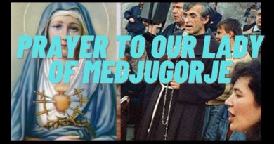 Medjugorje Today: Father Slavko Barbarić and his most powerful prayer to Our Lady of Medjugorje “Bless the visionaries”