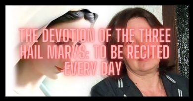 The devotion of the Three Hail Marys: to be recited every day