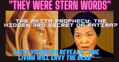 The Akita Prophecy: The hidden 3rd secret of Fatima? “They were stern words”