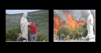 The Miracle that built the famous statue on Apparition Hill 20 years ago.