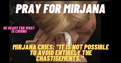 Mirjana cries: “it is not possible to avoid entirely the chastisements.” Be ready for what is coming