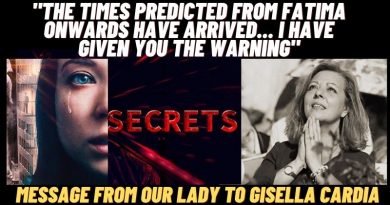 Message from Our Lady to Gisella Cardia – “The times predicted from Fatima onwards have arrived… I have given you the warning””