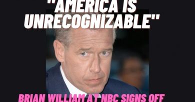 Brian Williams Quits TV: America In 2021 Is “Unrecognizable, I worry for my country””