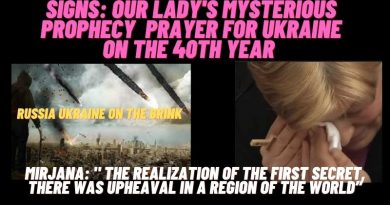Medjugorje Today: Our Lady’s Mysterious Prayer for Ukraine | Mirjana: ” The realization of the first secret, there was upheaval in a region of the world”