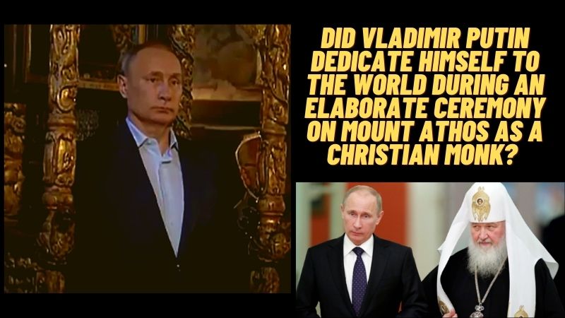 Did Vladimir Putin Dedicate Himself To The World During An Elaborate ...