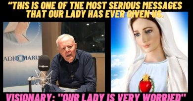 MEDJUGORJE: THIS IS ONE OF THE MOST SERIOUS MESSAGES THAT HAS EVER BEEN GIVEN TO US. OUR LADY IS SAD
