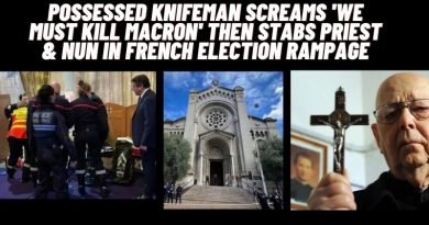 Possessed Knifeman screams ‘we must kill Macron’ then stabs priest & nun in rampage