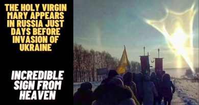 VIRGIN MARY APPEARS IN RUSSIAN SKY JUST DAYS BEFORE INVASION OF UKRAINE -INCREDIBLE SIGN FROM HEAVEN