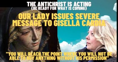 OUR LADY WITH SEVERE MESSAGE TO GISELLA CARDIA  THE ANTICHRIST IS ACTING (BE READY FOR WHAT IS COMING)