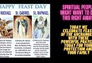 SPIRITUAL PEOPLE MIGHT WANT TO DO THIS RIGHT AWAY -FEAST OF THE ARCHANGELS -PRAY FOR YOUR PROTECTION￼￼