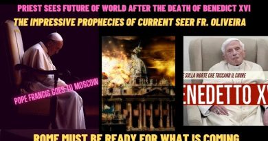 PRIEST SEES FUTURE OF WORLD AFTER THE DEATH OF BENEDICT XVI (POPE FRANCIS GOES TO MOSCOW)