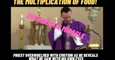 EUCHARISTIC MIRACLE -THE MULTIPLICATION OF FOOD! – PRIEST OVERWHELMED WITH EMOTION