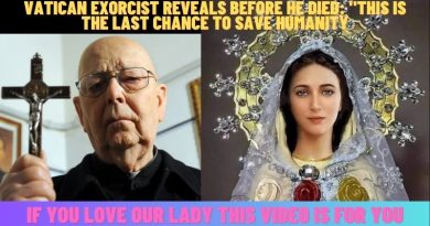 VATICAN EXORCIST REVEALS BEFORE HE DIED: “THIS IS THE LAST CHANCE TO SAVE HUMANITY