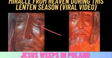 JESUS WEEPS IN POLAND – MIRACLE FROM HEAVEN DURING THIS LENTEN SEASON (VIRAL VIDEO)
