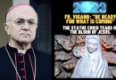 FR. VIGANO: “BE READY FOR WHAT IS COMING” – THE STATUE CRIED TEARS OF THE BLOOD OF JESUS.