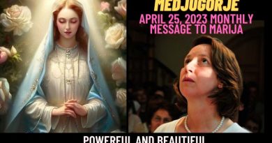 MEDJUGORJE: APRIL 25, 2023 MONTHLY MESSAGE TO MARIJA (POWERFUL AND BEAUTIFUL)