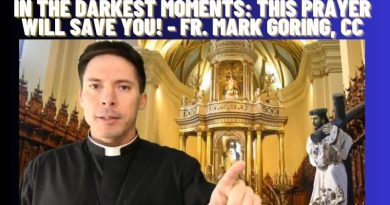 In the Darkest Moments: THIS PRAYER WILL SAVE YOU! – Fr. Mark Goring, CC