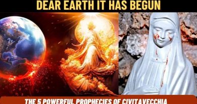 DEAR EARTH IT HAS BEGUN (THE 5 PROPHECIES of the WEEPING CIVITAVECCHIA STATUE)