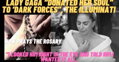 LADY GAGA “DONATED HER SOUL” TO ‘DARK FORCES”, THE ILLUMINATI – “I LOOKED HIM RIGHT IN THE EYE AND TOLD HIM I WANTED IT ALL.” -NOW PRAYS THE ROSARY