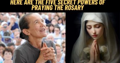 HERE ARE THE FIVE SECRET POWERS OF PRAYING THE ROSARY: