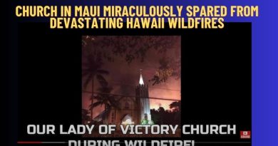 CHURCH IN MAUI MIRACULOUSLY SPARED FROM DEVASTATING HAWAII WILDFIRES