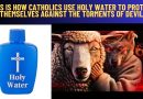 THIS IS HOW CATHOLICS USE HOLY WATER TO PROTECT THEMSELVES AGAINST THE TORMENTS OF THE DEVIL