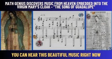 MATH GENIUS DISCOVERS MUSIC FROM HEAVEN EMBEDDED INTO THE VIRGIN MARY’S CLOAK – “THE SONG OF GUADALUPE”