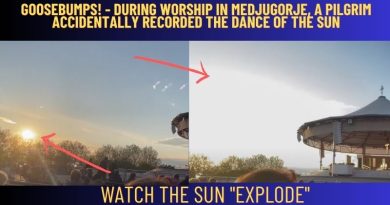 GOOSEBUMPS! – DURING WORSHIP IN MEDJUGORJE, A PILGRIM ACCIDENTALLY RECORDED THE DANCE OF THE SUN