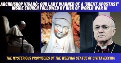 ARCHBISHOP VIGANÒ: THE MYSTERIOUS PROPHECIES OF OUR LADY OF CIVITAVECCHIA
