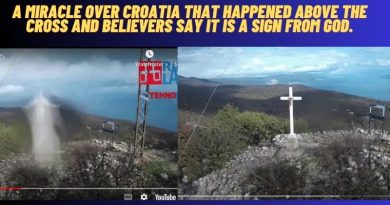 A MIRACLE OVER CROATIA THAT HAPPENED ABOVE THE CROSS AND BELIEVERS SAY IT IS A SIGN FROM GOD.