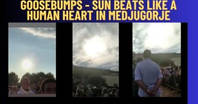 GOOSEBUMPS – SUN BEATS LIKE A HUMAN HEART IN MEDJUGORJE