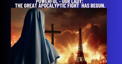 POWERFUL: OUR LADY: THE GREAT APOCALYPTIC FIGHT HAS BEGUN.