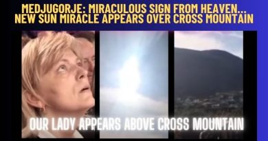 Medjugorje: Miraculous Sign from Heaven… New Sun Miracle Appears over Cross Mountain