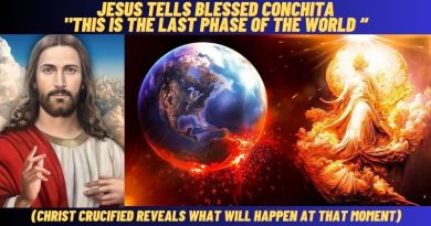 JESUS TELLS BLESSED CONCHITA: “THIS IS THE LAST PHASE OF THE WORLD (CHRIST CRUCIFIED REVEALS WHAT WILL HAPPEN AT THAT MOMENT)
