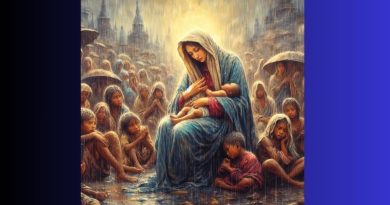 O Blessed Mother, we come to you today to ask for your intercession on behalf of the children suffering, hungry, and alone in the world. 📿🌹🌷💜💜💝