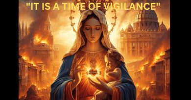OUR LADY WARNS: “It is a time of vigilance”