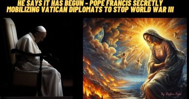HE SAYS IT HAS BEGUN IN THE HOLY LAND – POPE FRANCIS SECRETLY MOBILIZING VATICAN DIPLOMATS TO STOP WORLD WAR III