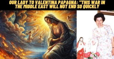 Our Lady to Valentina Papagna: “This War in the Middle East Will Not End So Quickly